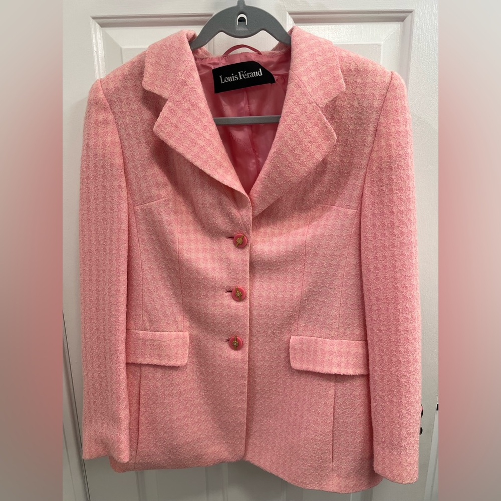 Vintage Louis Féraud Pink Blazer